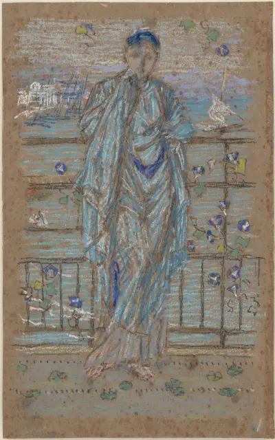 Morning Glories av James Abbott McNeill Whistler