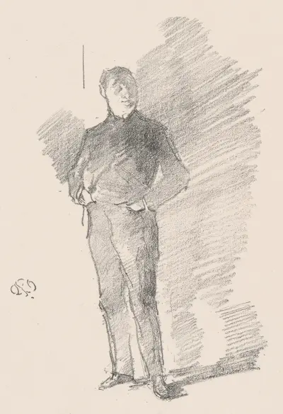 Portrait of Thomas Way no. 2 av James Abbott McNeill Whistler