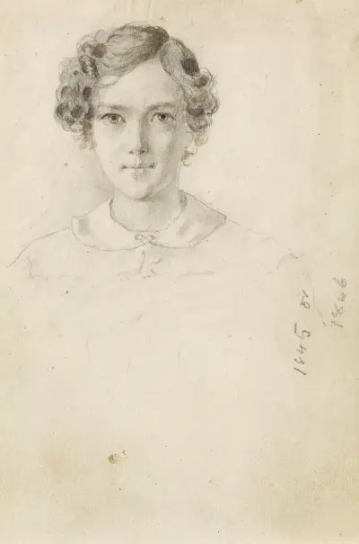 Portrait of Whistler av James Abbott McNeill Whistler