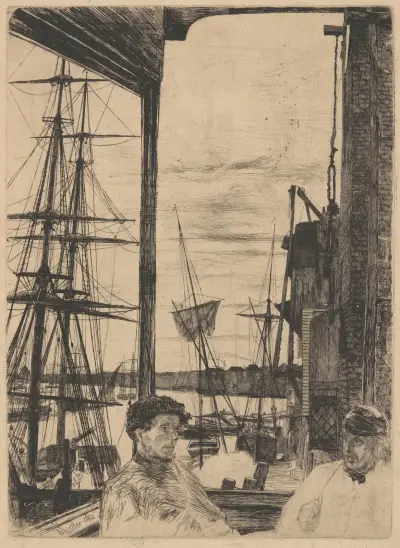 Rotherhithe von James Abbott McNeill Whistler