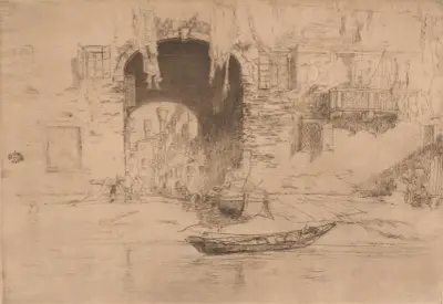 San Biagio, 1879 av James Abbott McNeill Whistler