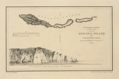 Sketch of Anacapa Island av James Abbott McNeill Whistler