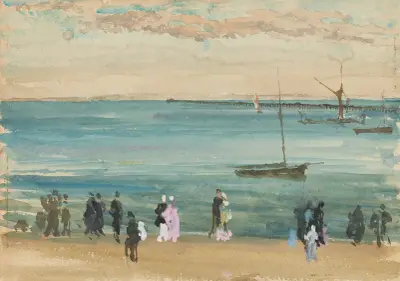 Southend Pier av James Abbott McNeill Whistler