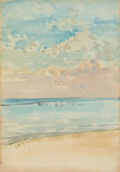 Southend–Sunset av James Abbott McNeill Whistler