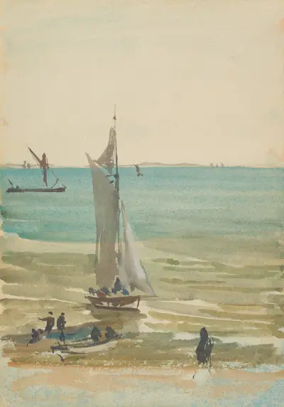 Southend–The Pleasure Yacht av James Abbott McNeill Whistler
