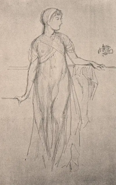 Studie, 1879 von James Abbott McNeill Whistler