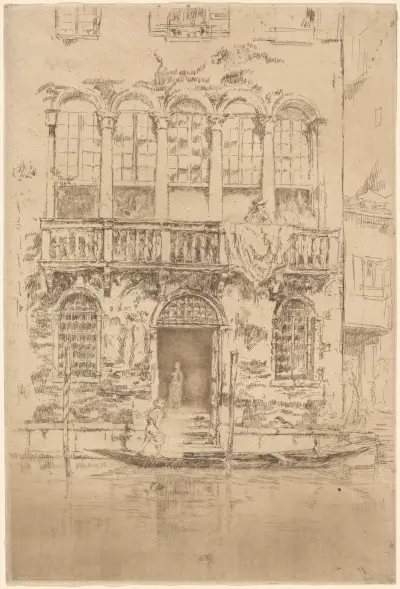 The Balcony, 1879 – nr 2 av James Abbott McNeill Whistler