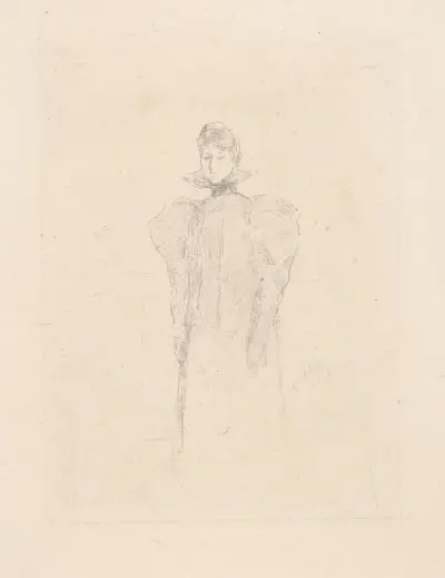 The Medici collar – nr 1 av James Abbott McNeill Whistler