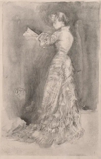 Toaleta, 1878, James Abbott McNeill Whistler