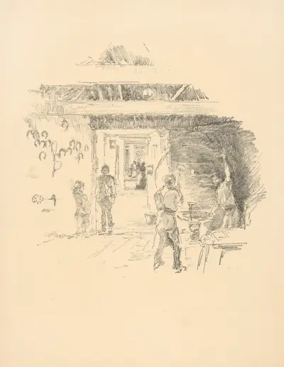 The tyresmith av James Abbott McNeill Whistler