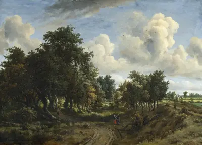 A Wooded Landscape, 1663 – Nr. 2, Meindert Hobbema
