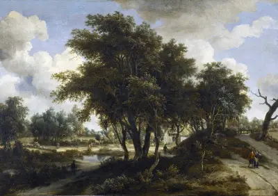 The Cottage, Meindert Hobbema