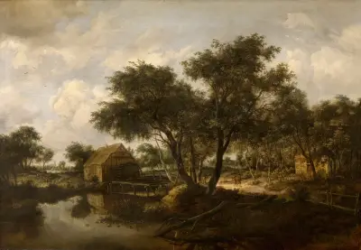 Water Mill, Meindert Hobbema