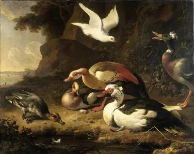 Enten von Melchior d'Hondecoeter