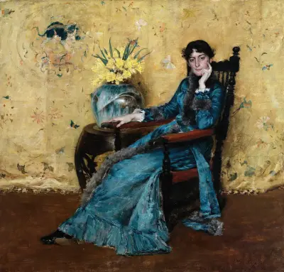 Portrait of Dora Wheeler av William Merritt Chase
