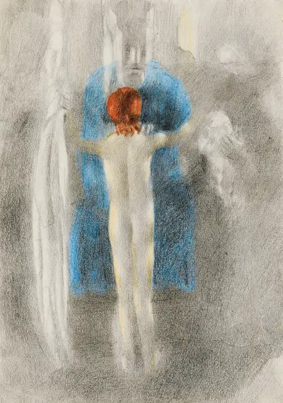 Einkleidung III av Otto Meyer-Amden