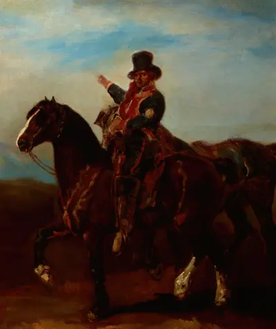 Französischer Postillon von Piotr Michałowski