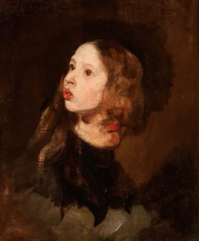 Bildnis der Maria Michałowska von Piotr Michałowski