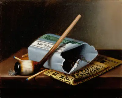 Ach, armer Yorick von William Michael Harnett