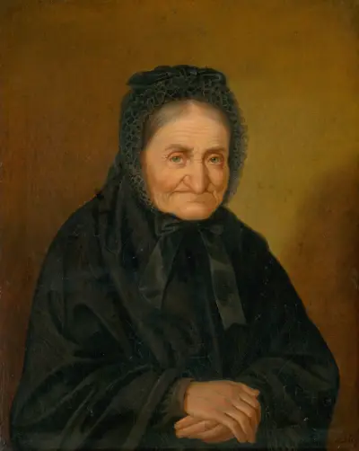 Portrait of an Old Woman von Peter Michal Bohúň