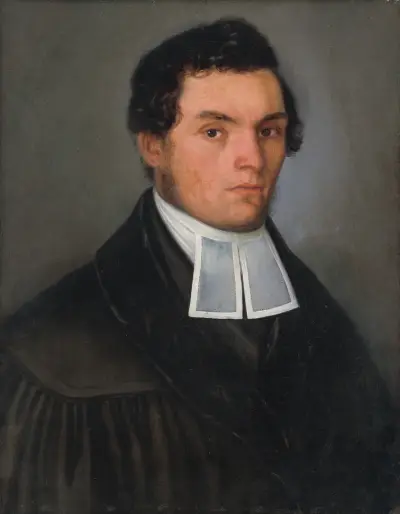 Portrait of Ján Droppa von Peter Michal Bohúň
