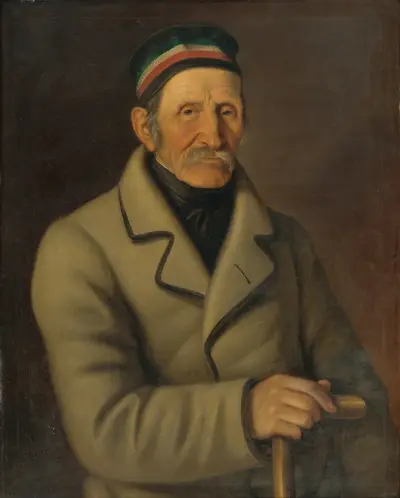 Portrait of Michael Kubíny Sr. von Peter Michal Bohúň