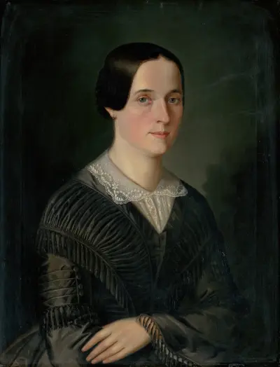 Portrait of Terézia Droppová (née Klenkayová) von Peter Michal Bohúň