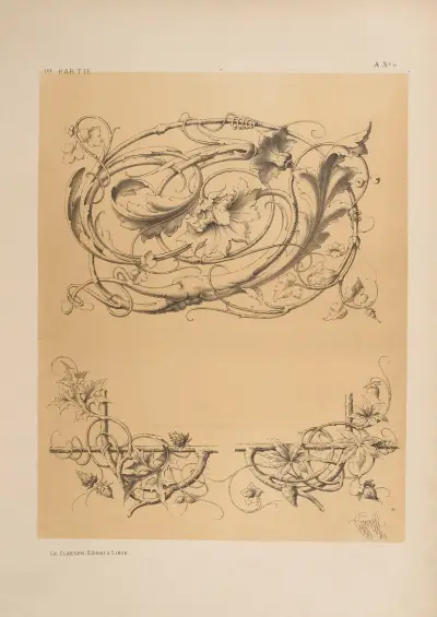 Fleurons;  manière allemande av Michel Liénard