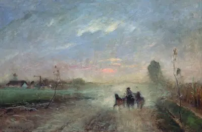 Dusty Road II, Mihály Munkácsy