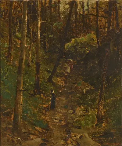 On Tangled Paths, Mihály Munkácsy