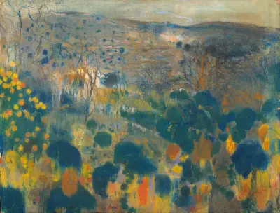 Landscape av Joaquin Mir Trinxet