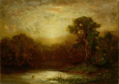 Sunset av Edward Mitchell Bannister