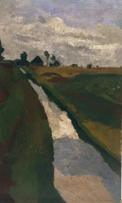 Moorkanal von Paula Modersohn-Becker