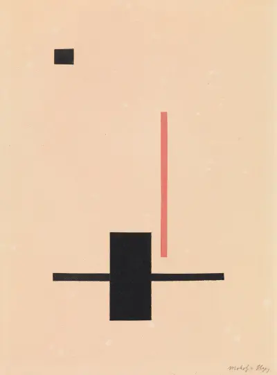 Kompozice, László Moholy-Nagy