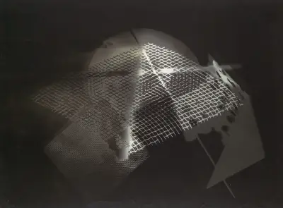 Fotogram, 1922, László Moholy-Nagy
