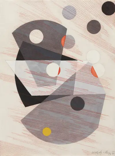 Šedá vrstvení, László Moholy-Nagy
