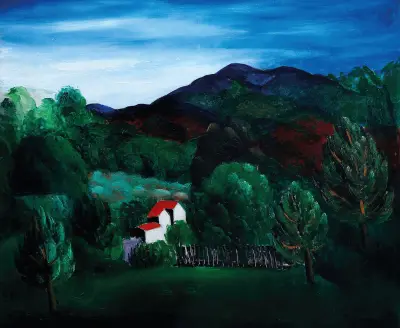 Paysage provençal, Moïse Kisling