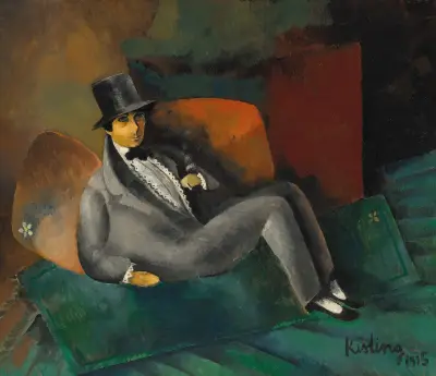 Portrait de Francis de Miomandre, Moïse Kisling