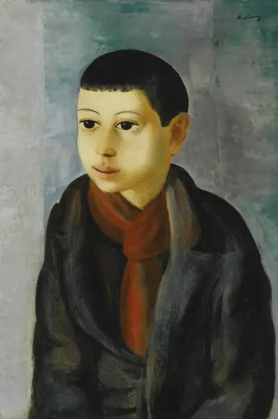 Portrait d’un jeune garçon, Moïse Kisling