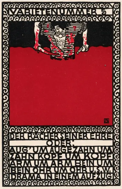 Nr. 87: ‘Varieténummer 5: Der Rächer seiner Ehre. Drama in einem Aufzug’ av Moriz Jung