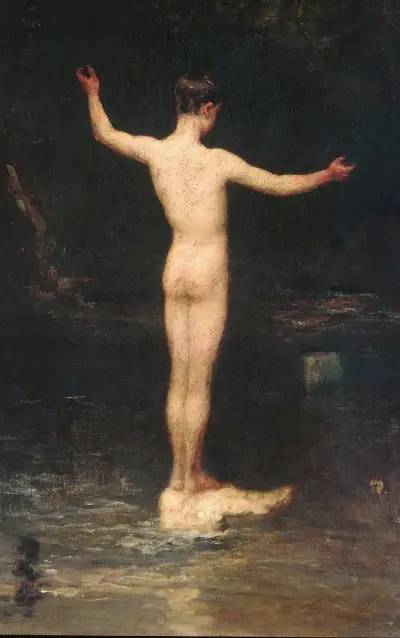 The Bathers av William Morris Hunt