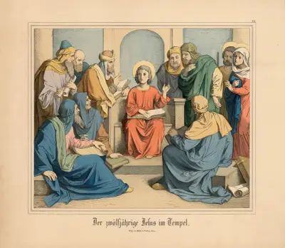 Dwunastoletni Jezus w świątyni, Johann Nepomuk Heinemann