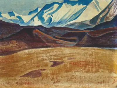 Depsang plains von Nicholas Roerich