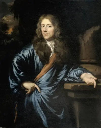 Portrait of Willem Pottey, Lawyer and Accountant-General of Flushing av Nicolaes Maes