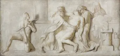 The Death of Achilles, Nicolai Abildgaard