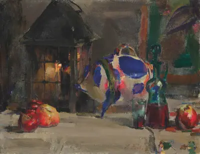 Mexican pottery pig, Nicolai Fechin