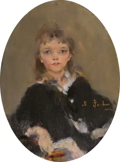 Portrait of Eya, Nicolai Fechin