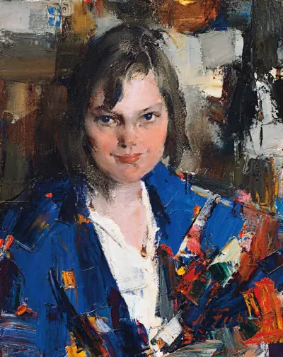 Portrait of Muriel Williams, Nicolai Fechin