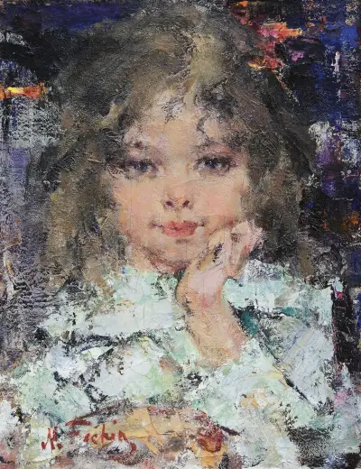 Young Girl, Nicolai Fechin