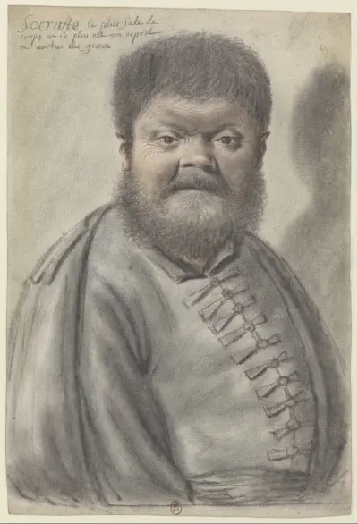 Sokrates, von vorn von Nicolas Lagneau